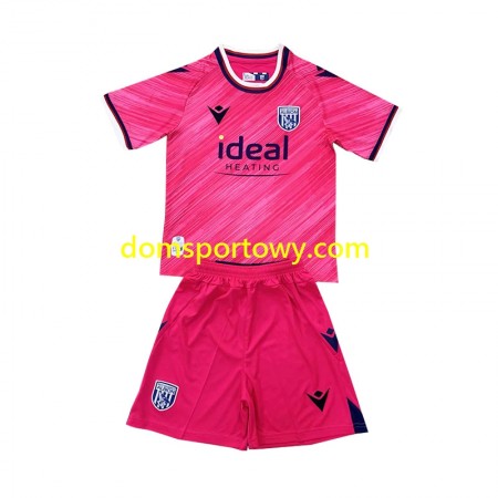 Koszulka West Bromwich Albion Dziecięcy Trzeci Koszulki Piłkarskie 2024-2025 Krótki Rękaw
